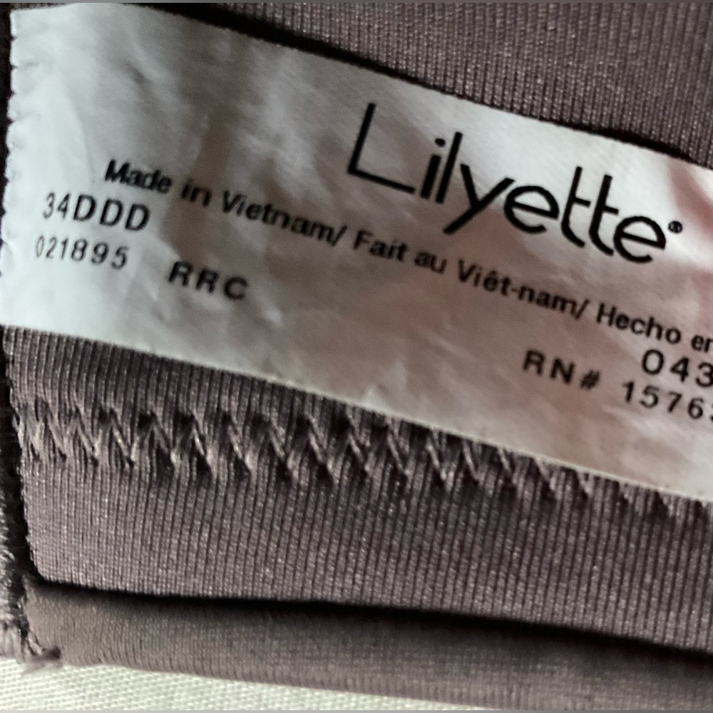 Lilyette Enchantment Lace Minimizer Underwire Bra 34 DDD - Picture 5 of 5